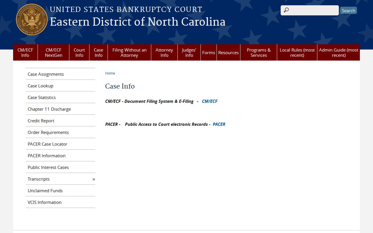 Hertford County court docket bankruptcy case information distinction