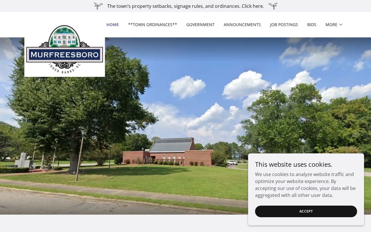 Murfreesboro court records local-government and historic context